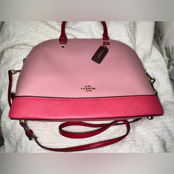 Coach Mini Sierra Satchel color block NWOT. - Picture 4 of 9